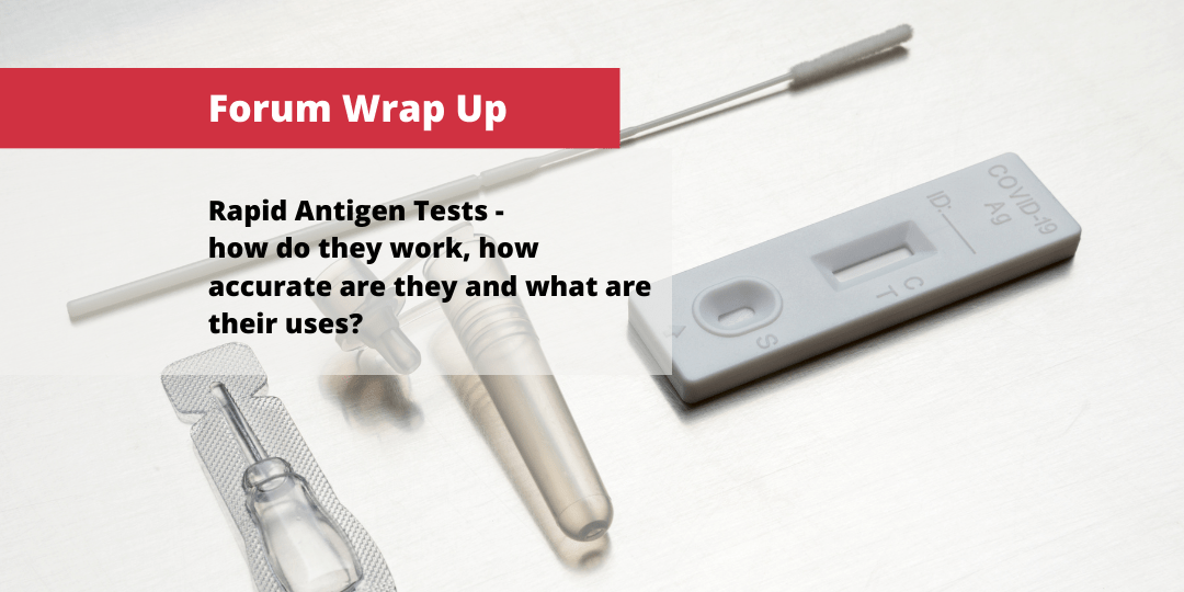 Rapid Antigen Testing Consumer FOrum
